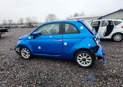 2017 Fiat 500 Pop from USA, damaged, VIN 3C3CFFKRXHT700511